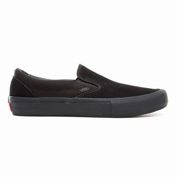 Vans Pro - Miesten Slip-on kengät - Mustat